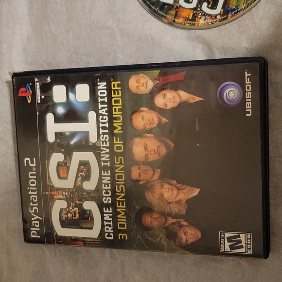 Playstation 2 CSI Crime Scene Investigation 3 Dimensions Of Murder - Picture 1 of 5